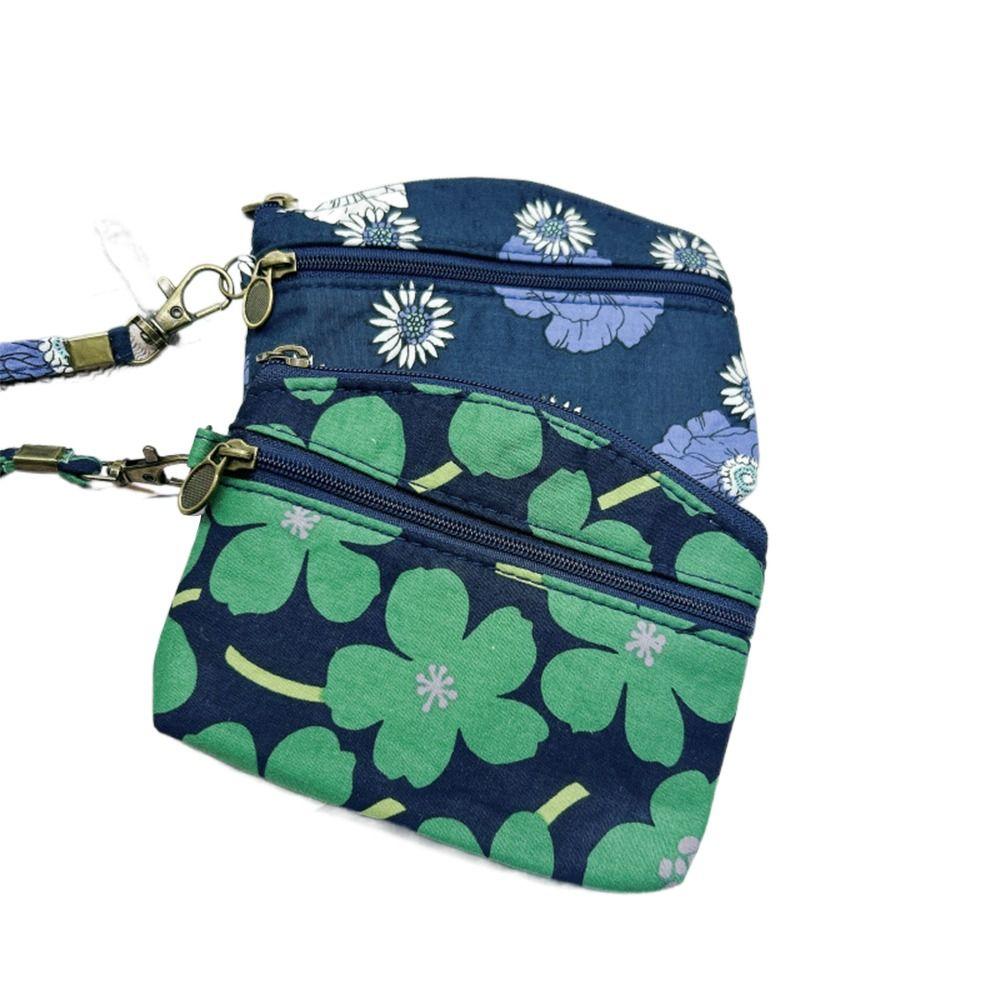 Cute Waterproof Coin Bag Simple Multi-function Purse Short Zipper Wallet