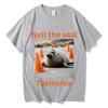 Neil The Seal Tour TShirts Fashion Summer Pure Cotton Oneck Short Sleeve Vintage Graphic Unisex Aesthetic Clothing Streetwear