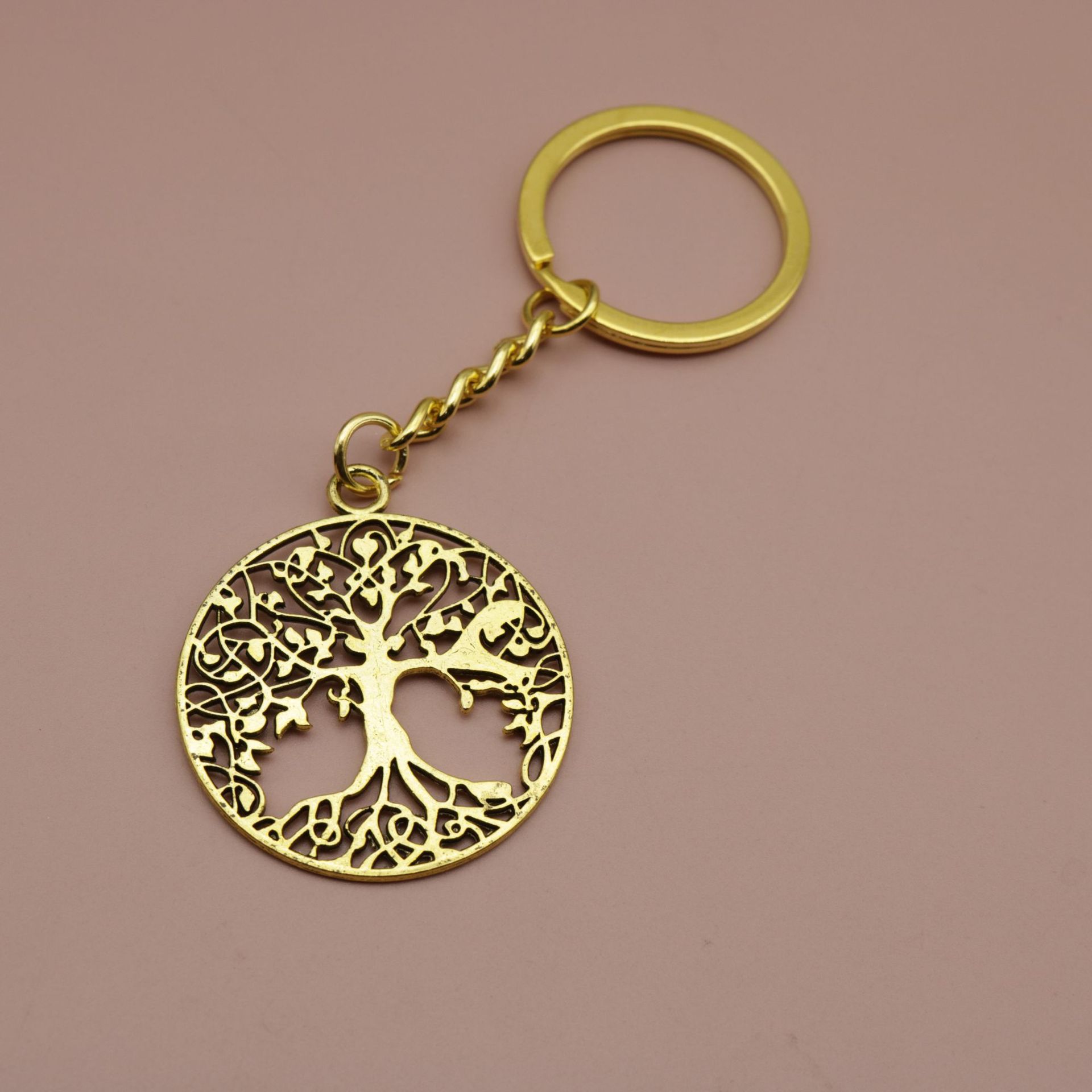 

Горячие продажи ювелирных изделий, минималистский кулон-брелок «Древо жизни» one size