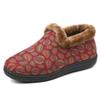 New Women's Cotton Shoes with Added Fleece and Thickened Texture, Warm Cloth Shoes