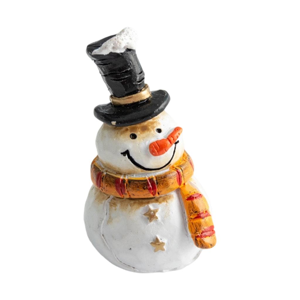Christmas Decoration Gift Box, Elderly Figurine Desktop Ornament