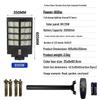 Remote-Controlled Double-Sided Solar Street Light: Waterproof, Luminous Outdoor Wall Light with Induction Sensor