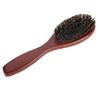 Brosse à Cheveux Ovales en Poils de Sanglier Naturels Antistatique Peigne de Coiffure Peigne Styleur Bois Brosse à Cheveux Femme