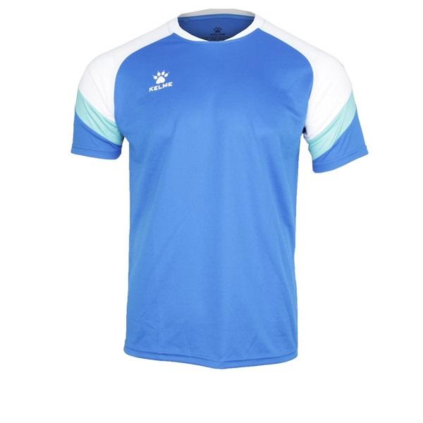 KELME 7351Tx1092 Training Short Sleeve Tee Royal Blue/White