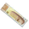 Handmade Old Nanmu Solid Wood Comb: Thickened Double-Sided with Carved and Printed Design - Perfect Gift from Scenic Spots