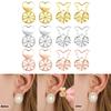 6Pairs Earring Lifters Support Backs for Heavy Earrings Adjustable Ear Lobe Lift with Storage Box Earrings Support