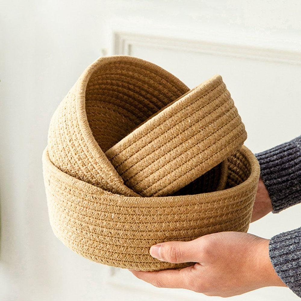 Desktop Sundries Storage Basket Snacks Toys Cosmetics Organizer Fashion Storage Box