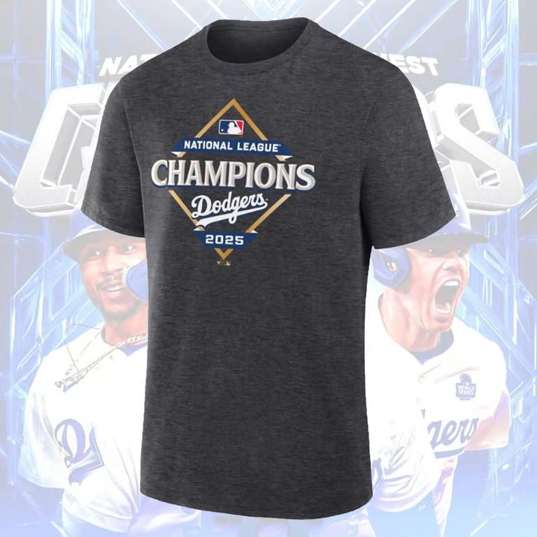 FREESHIP LA D. 2025 NL Champs Player Name & Number Fan Gift Unisex T-Shirt XXXXL
