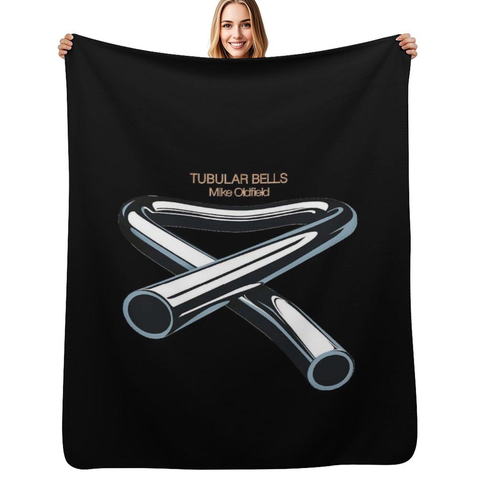 

New Tubular Bells Classic T Shirt Throw Blanket All Weather Soft Throw Blanket for Sofa 102x76cm(40x30in)