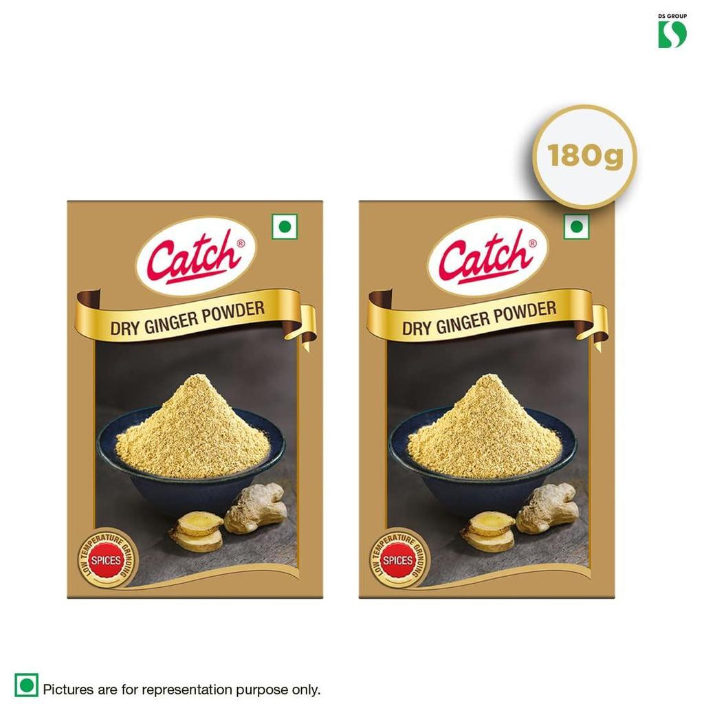 Catch Pudră de Ghimbir Uscat 90 GMS - Pachet de 2(180 GMS)