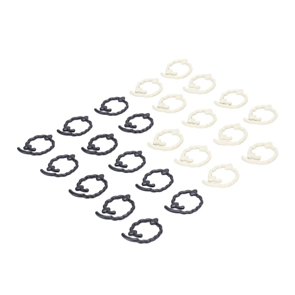 24Pcs Knitting Stitch   s Zinc Alloy Spiral Sheep Patt n Knitting   s for Fabric Crafts