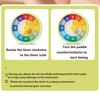 60 Minutes Countdown Timer Time Management Kitchen Timer Cartoon Visual Timer  Students Learning