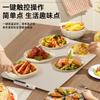 European standard food warmer plate, household heat preservation hot dish plate, silicone foldable heating food warming mat