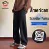 Men's American Style Loose Straight Casual Pants