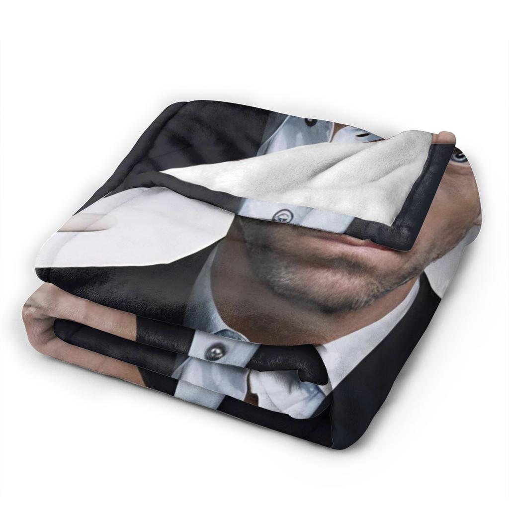 House MD Dr Gregory House Throw Blanket for Couch Fuzzy Soft Plush Blanket 50x60 Inch Multiple Sizes Bedspread for All Seasons