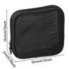 Zipper Design Mesh Storage Bag Mesh Lipstick Cosmetic Pouch High Quality Makeup Bag