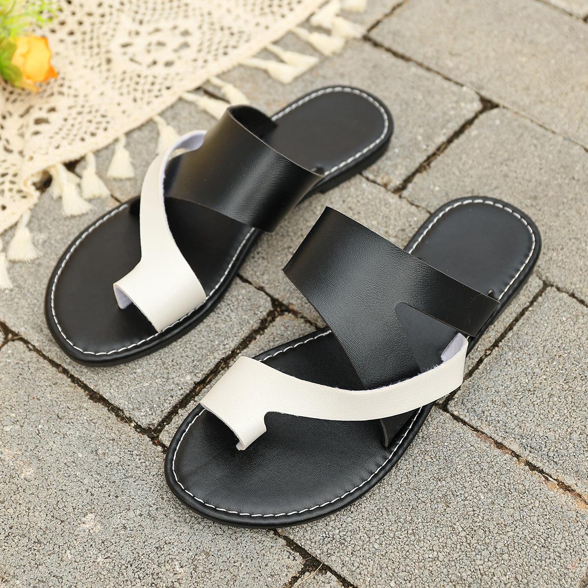 

Большие размеры, цветные, классные тапочки для женщин, лето 2025, новые ветрозащитные дышащие тапочки с закрытым носком, классные тапочки для женщин 43