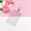 Transparent Acrylic Picture Frame ID Card New Unisex Hard Plastic Work Card Holder Business Case Protector Cover