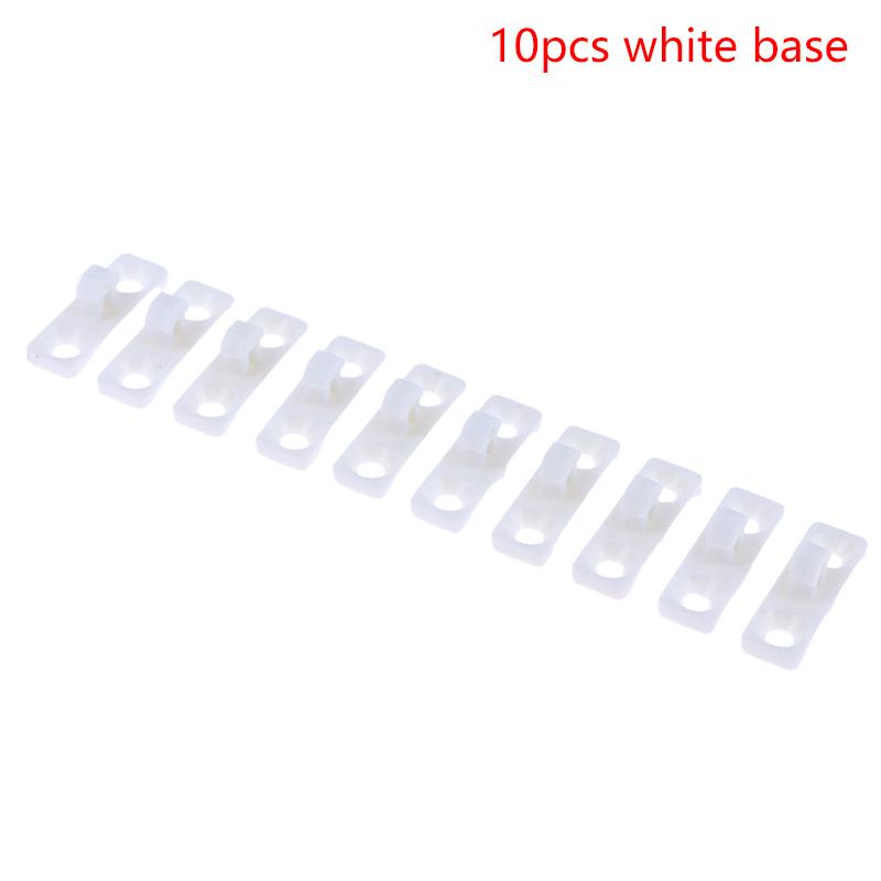 

10 шт. пластиковый замок для мусорного бака, самоблокирующийся переключатель, сменный фиксатор, совместимый с защелкой крышки мусорного бака, ремонтный зажим 22*7mm белый