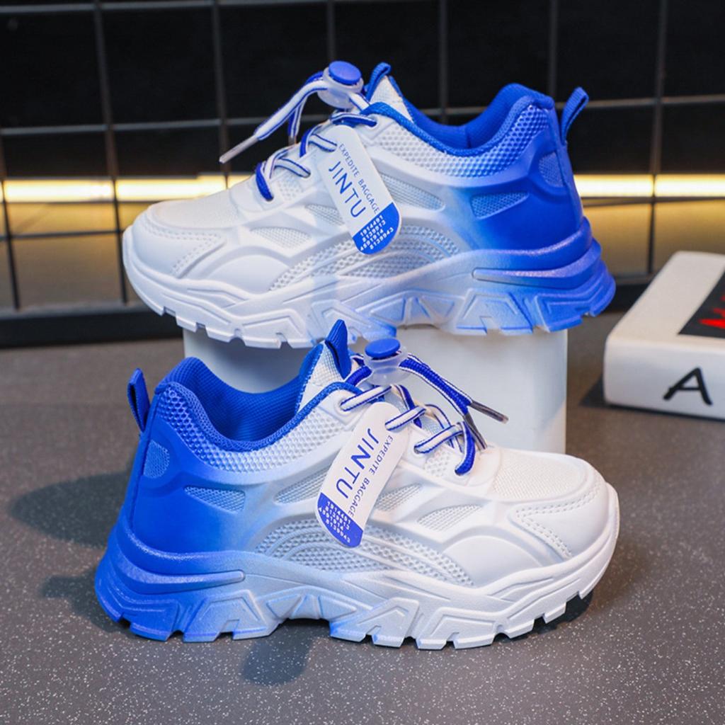 Children's Sports Shoes Spring and Autumn New Styles for Girls' Dad Shoes Breathable Mesh Casual Versatile Boys' Running Shoes