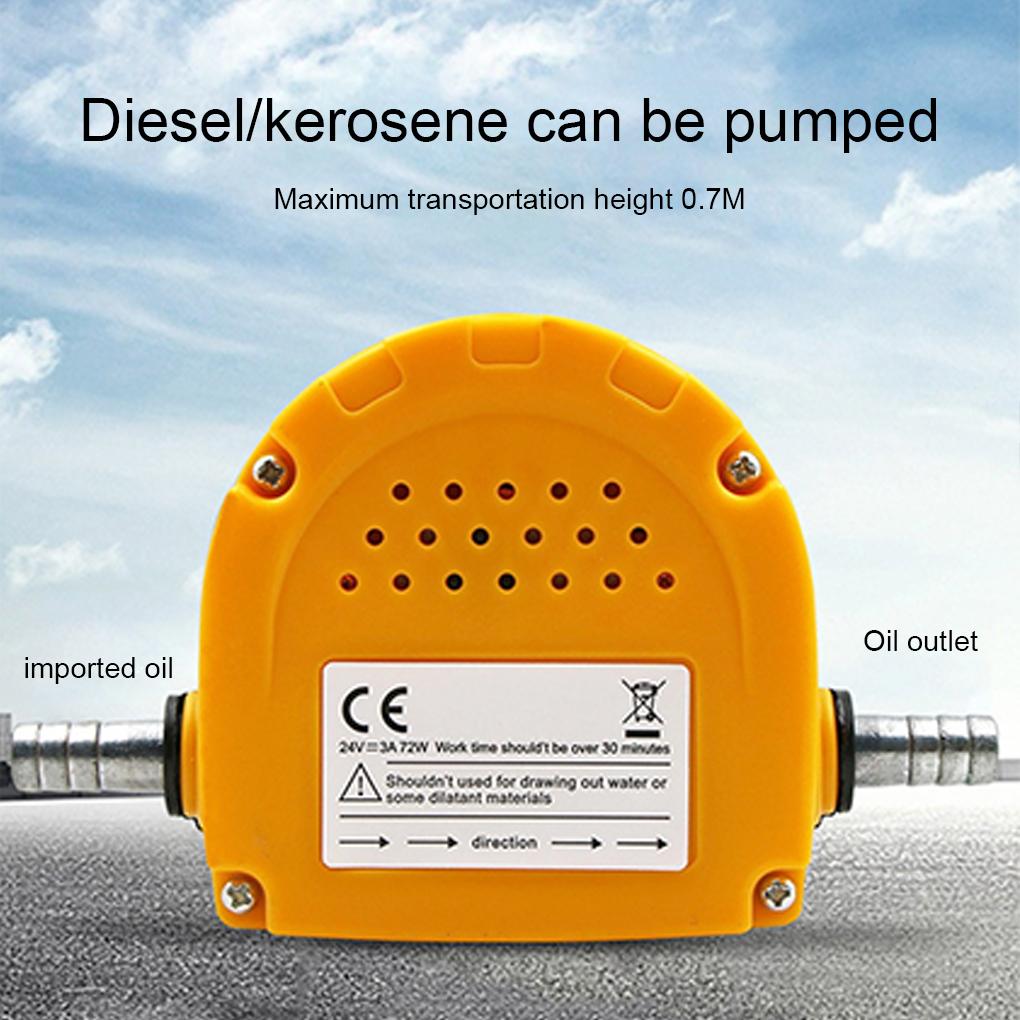 Practical Electric Car Oil Pump - Corrosion Resistant And Easy-to 12V24V Car Oil Pump Easy To