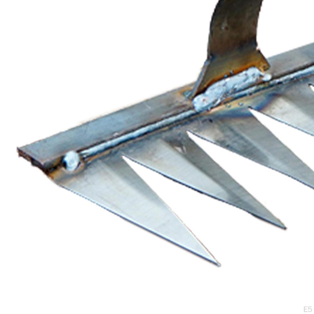 Efficient Garden Rake for Easy Soil Preparation and Planting