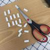 100 Bucăți Protecții Vârf Cuțit Manșoane din Plastic Transparent pentru Cuțite de Bucătărie Casnice Protecție pentru Lame de Precizie