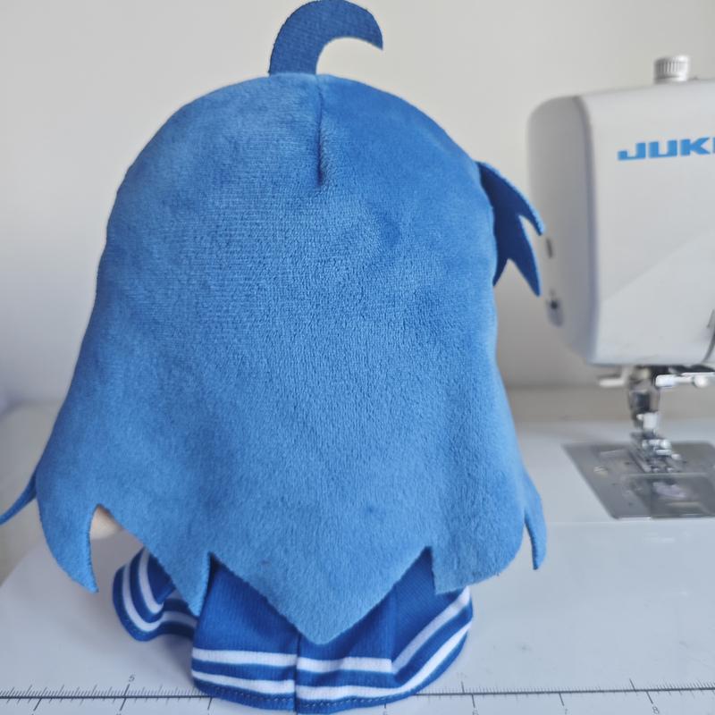 20CM Anime Izumi Konata Plush Idol Figure Dress Up Cute Fluffy Cotton Body Pillow Mascot Birthday Gift