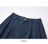Women's HS Lyocell Linen Wide-Leg Pants, Summer Style Straight Fit, Size 25