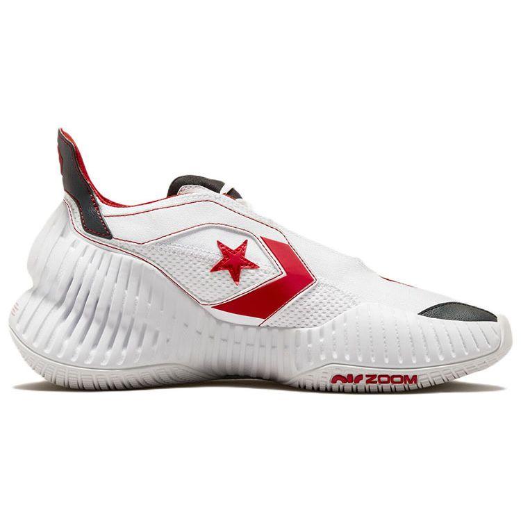 Converse All Star BB Prototype CX Mid White University Red Unisex Sneakers Black A02507C