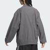 Adidas Originals Oversized Treningsjakke Dame Topper Grå JJ3362