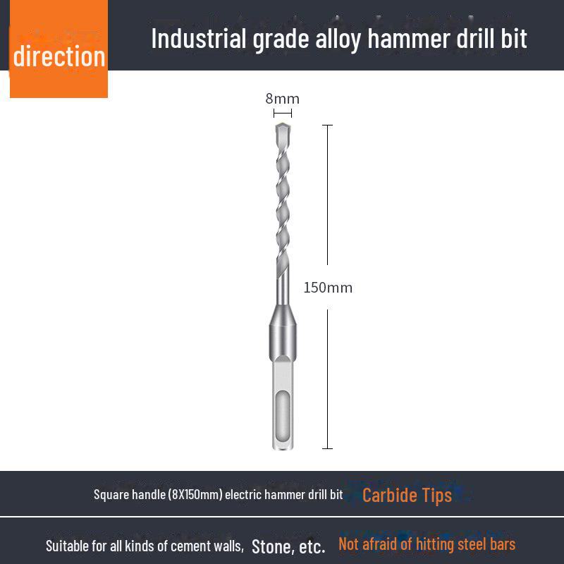 Electric Hammer Concrete Chisel Drill Bit for Wall Drilling