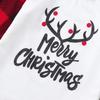 Männer Frohe Weihnachten Pyjamas Deer Plaid Familie Passende Nachtwäsche Hosen Set
