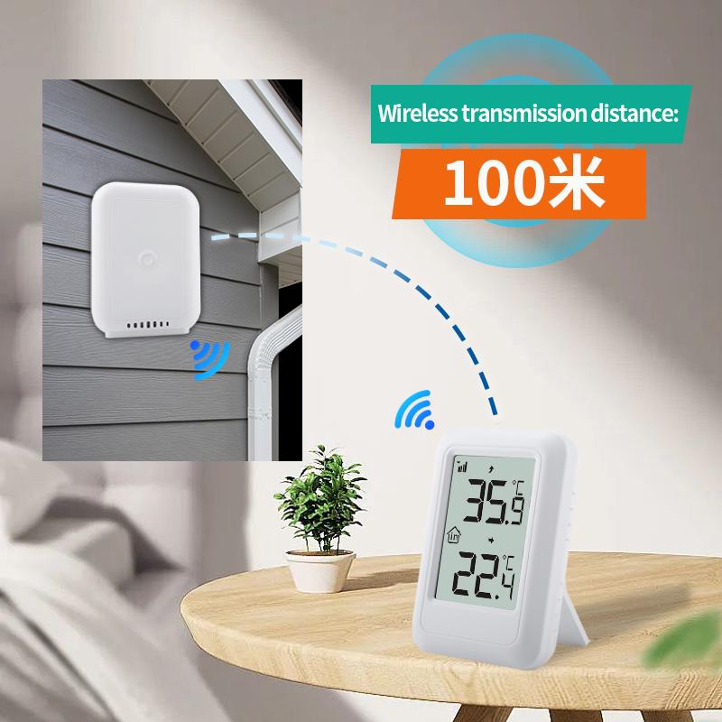 TS-FT0401 2.56 Inch Screen High Precision Digital Temperature Monitor Indoor Outdoor Wireless Thermometer