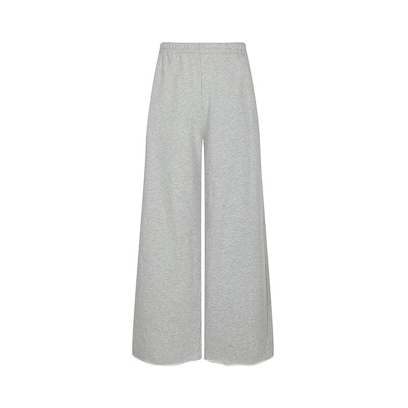 LESS 2025 Autumn Loose Cotton Straight Leg Trousers