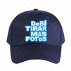 Bad Bunny Debí Tirar Más Fotos Cap Women Unisex Adult Peaked Hat Fashion Casual Adjustable Printed Baseball Caps Trucker Cap