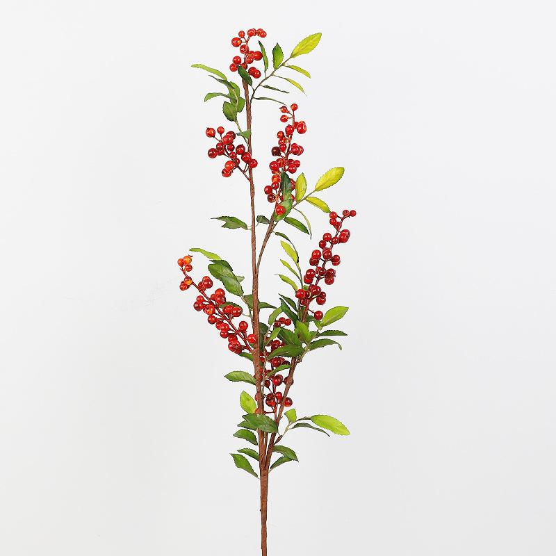 New Year's Spring Festival simulation feel rich fruit, home lazy fruit branches decorative foam fruit, simulation rich fruit flowers