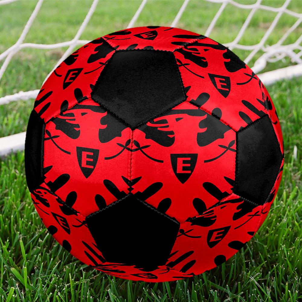 Frankfurt Football Indoor Soccer Ball Colorful Machine Stitched PVC Size 5 Team Training Competition Ready Durable High-Bounce Cool Sports Gift