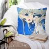 Honma Meiko Animation Hemlig Bas Kuddöverdrag Fyrkantig Kudde Sovrum Soffa Fritid Komfortkudde Bil Vardagsrum Heminredning