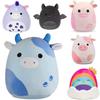 Fox Cow Soft Animal Stuffed Toy Cushion With Multiple Colors For Kids Room Decor