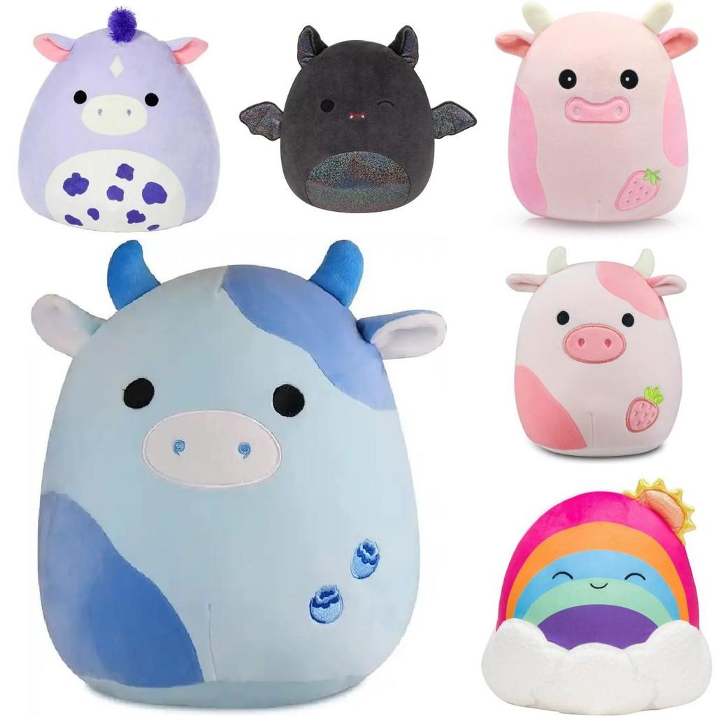 Fox Cow Soft Animal Stuffed Toy Cushion With Multiple Colors For Kids Room Decor