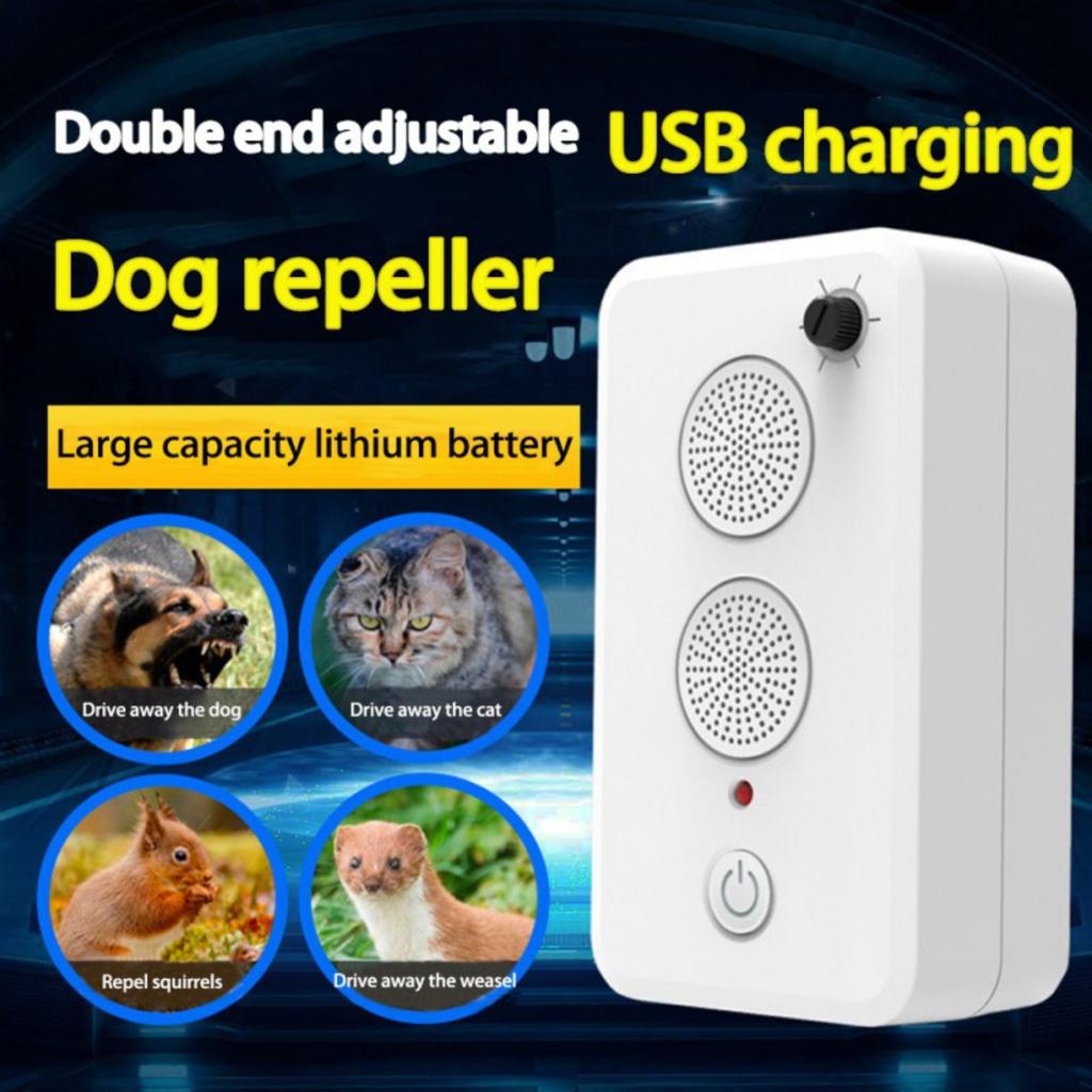 Neues, über USB wiederaufladbares Anti-Bell-Trainingsgerät zur Bellkontrolle und Abschreckung im Freien, um übermäßiges Bellen bei Hunden zu stoppen.
