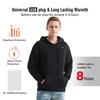 Outdoor Electric USB Heating Sweaters Hoodies Men Winter Warm Heated Clothes Charging Heat Jacket Sportswear