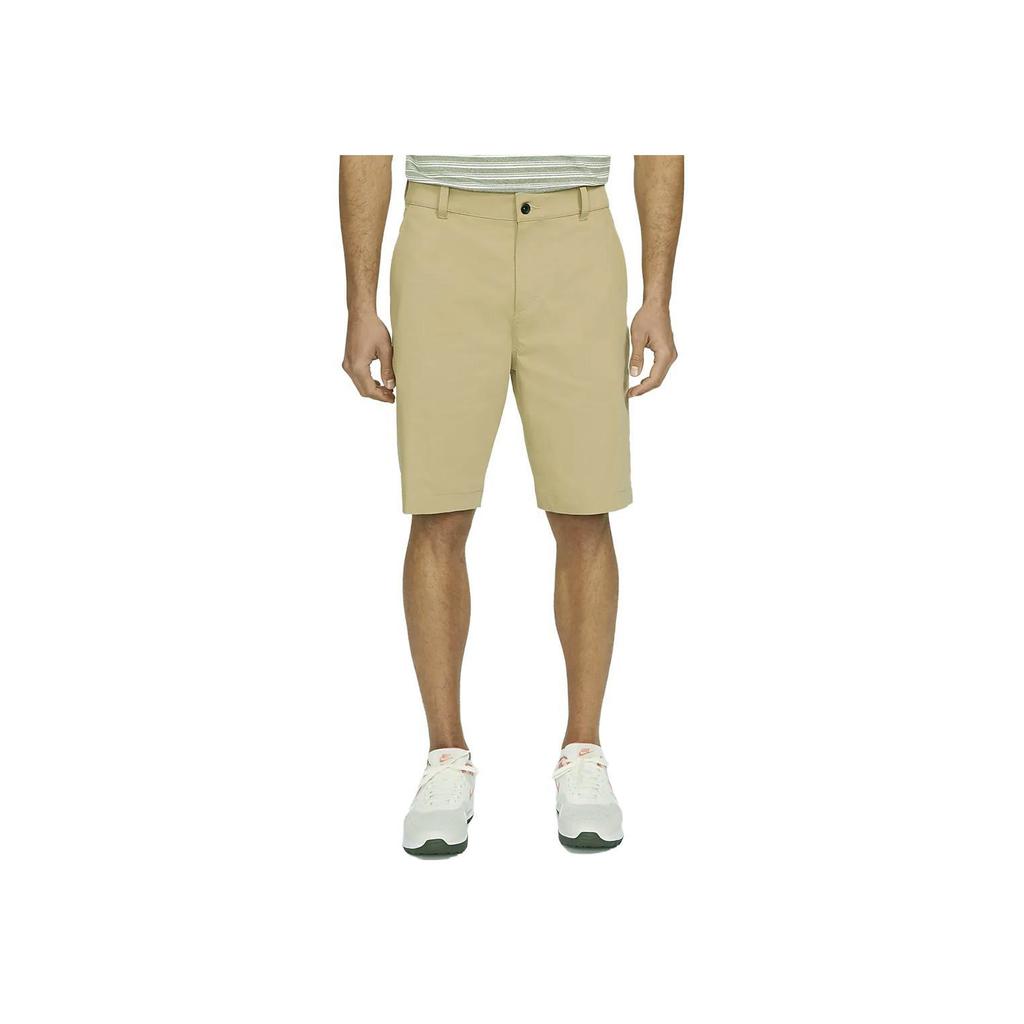 Nike Dri-Fit Solid Color Zipper Quick-Dry Casual Shorts With Multiple Pockets Men shorts Apricot DA4140-297