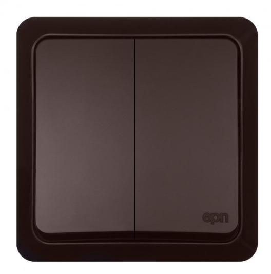 Berg Łącznik Świecznikowy N/T 10Ax Ip20 Brązowy 3711-05