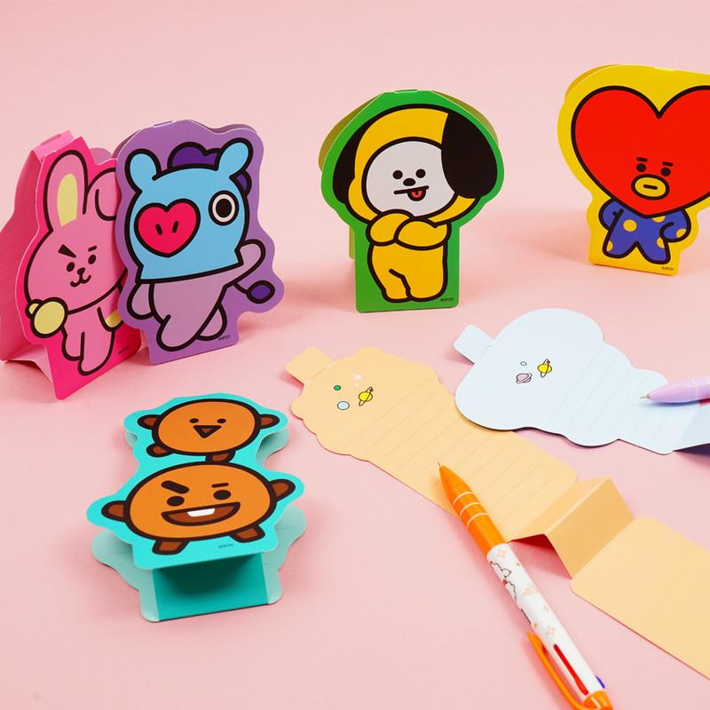 

BT21 Постоянная открытка с поздравлениями