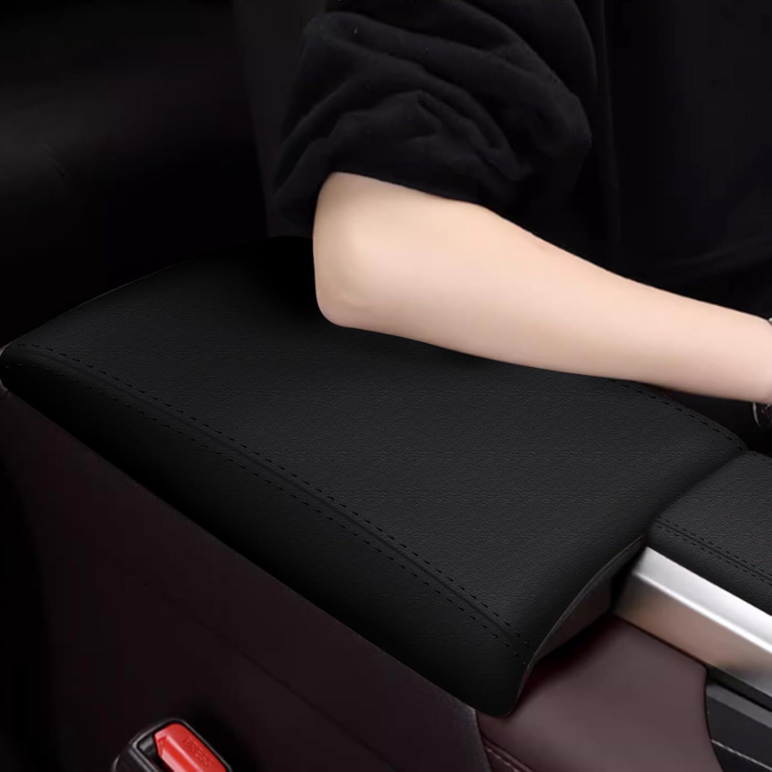 

Armrest Cover for Lexus RX 350 Series/ RX400H 2016-2022/Lexus Rx 350L 2018-2022. Well-Make Durable Middle Protective Cover,Black.