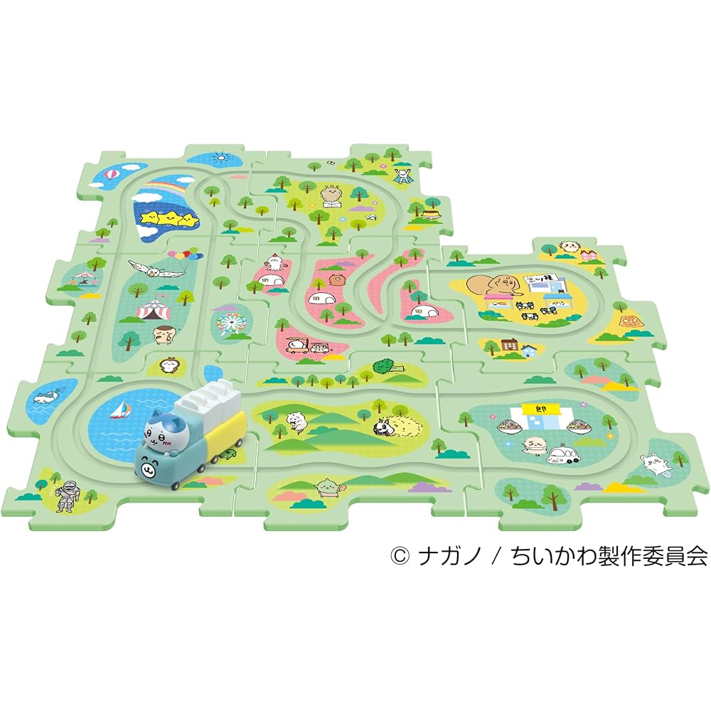 Masudaya Corporation Panel World Chikawa Running Hachiware Toy Battery Operated for Ages 3 and Up