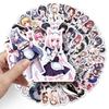 50 Sexy Anime Maid Stickers: Japanese Style Beauty Decorations for Computers