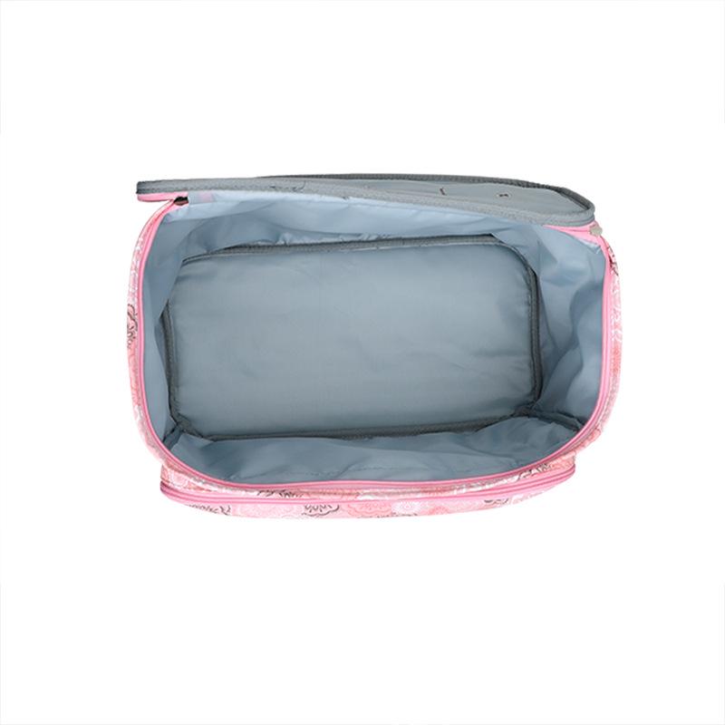 2025 Knitting & Crochet Yarn Organizer Bag - Square Storage for Needles & Hooks